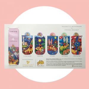 Kerbau Emas Magnetic Bookmark Set
