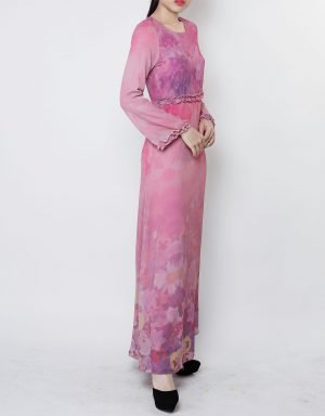 Chiffon Printed Dress